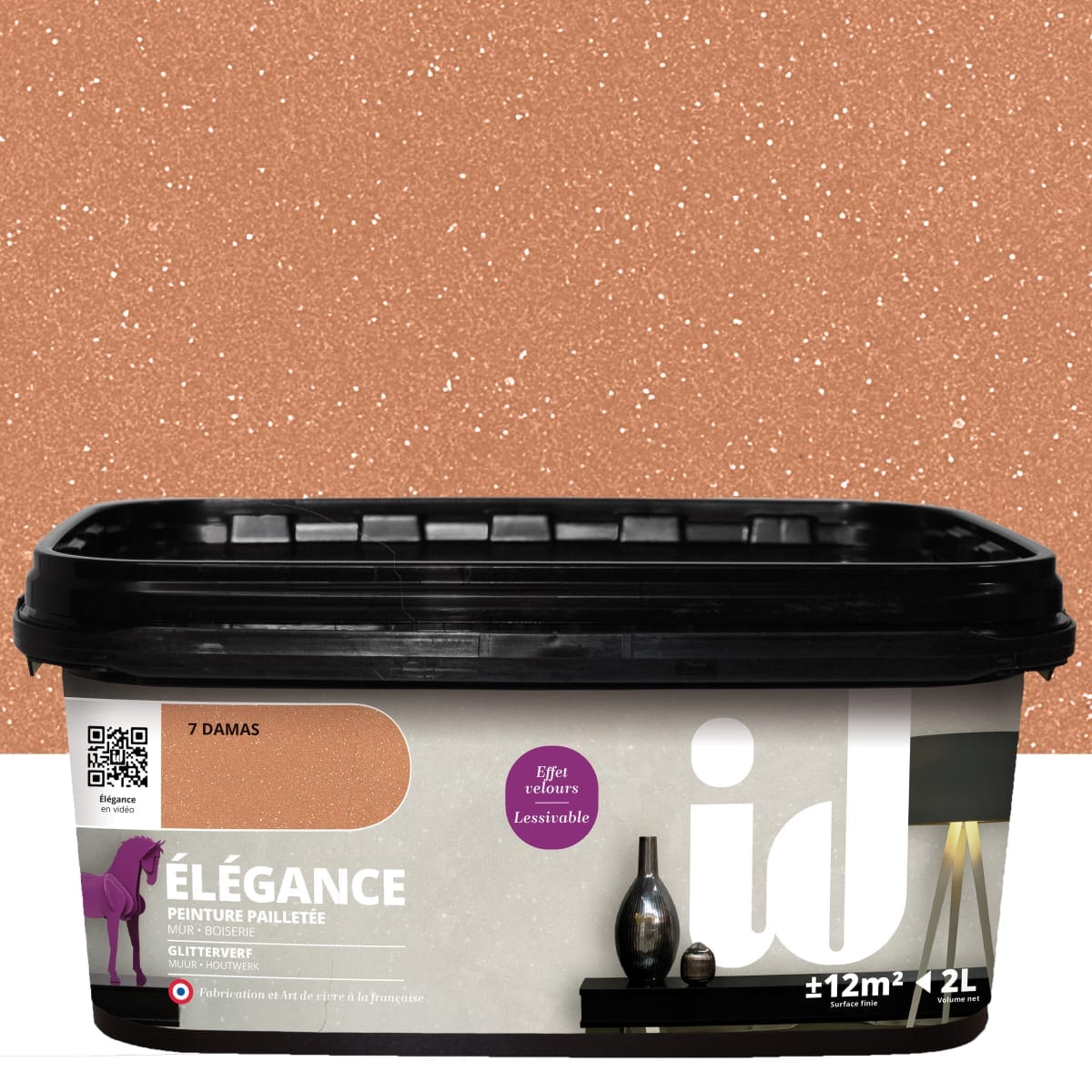 Bricocenter PITTURA MURALE ELE'GANCE DAMAS 2LT