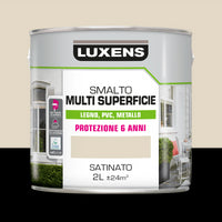 CREAM SATIN MULTI-SURFACE ENAMEL 2L LUXENS