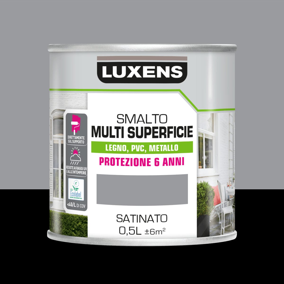 Bricocenter MULTI-SURFACE ENAMEL GRANITE 3 SATIN 500ML LUXENS