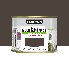 MULTI-SURFACE ENAMEL MOCHA 1 SATIN 125ML LUXENS