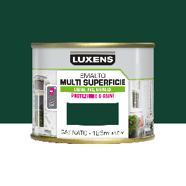LUXENS GREEN SATIN MULTI-SURFACE WATER ENAMEL 125ML
