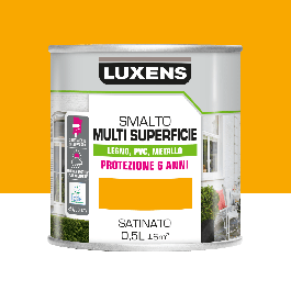 MULTI-SURFACE ENAMEL YELLOW SATIN 500ML LUXENS