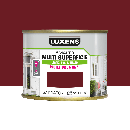 MULTI-SURFACE ENAMEL RED PURPLE SATIN 125ML LUXENS
