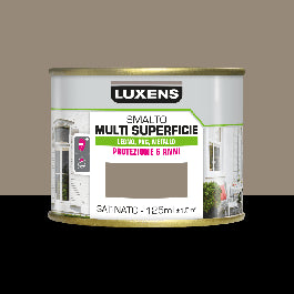 MULTI-SURFACE ENAMEL DOVE GREY 3 SATIN 125ML LUXENS