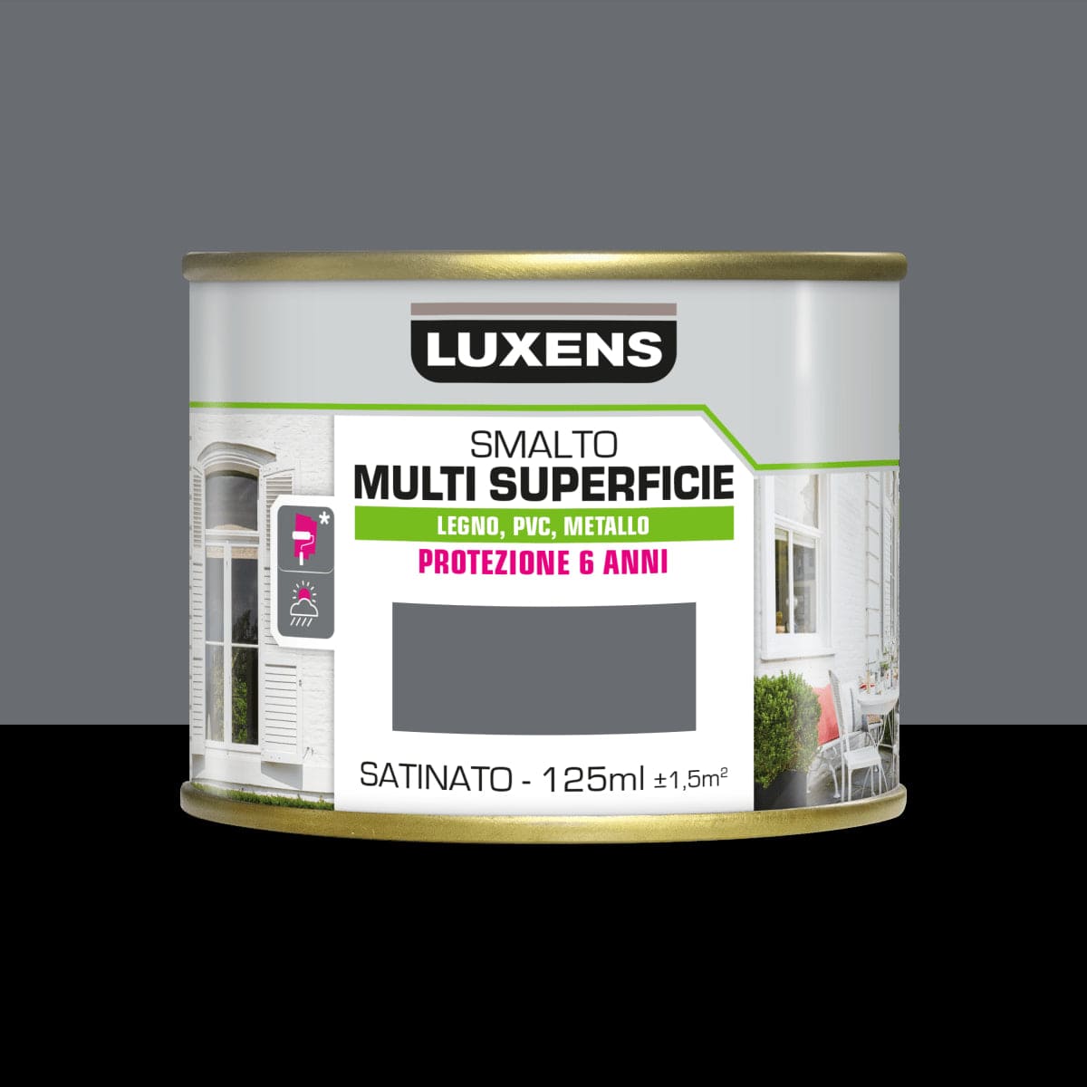 MULTI-SURFACE ENAMEL GRANITE 2 SATIN 125ML LUXENS