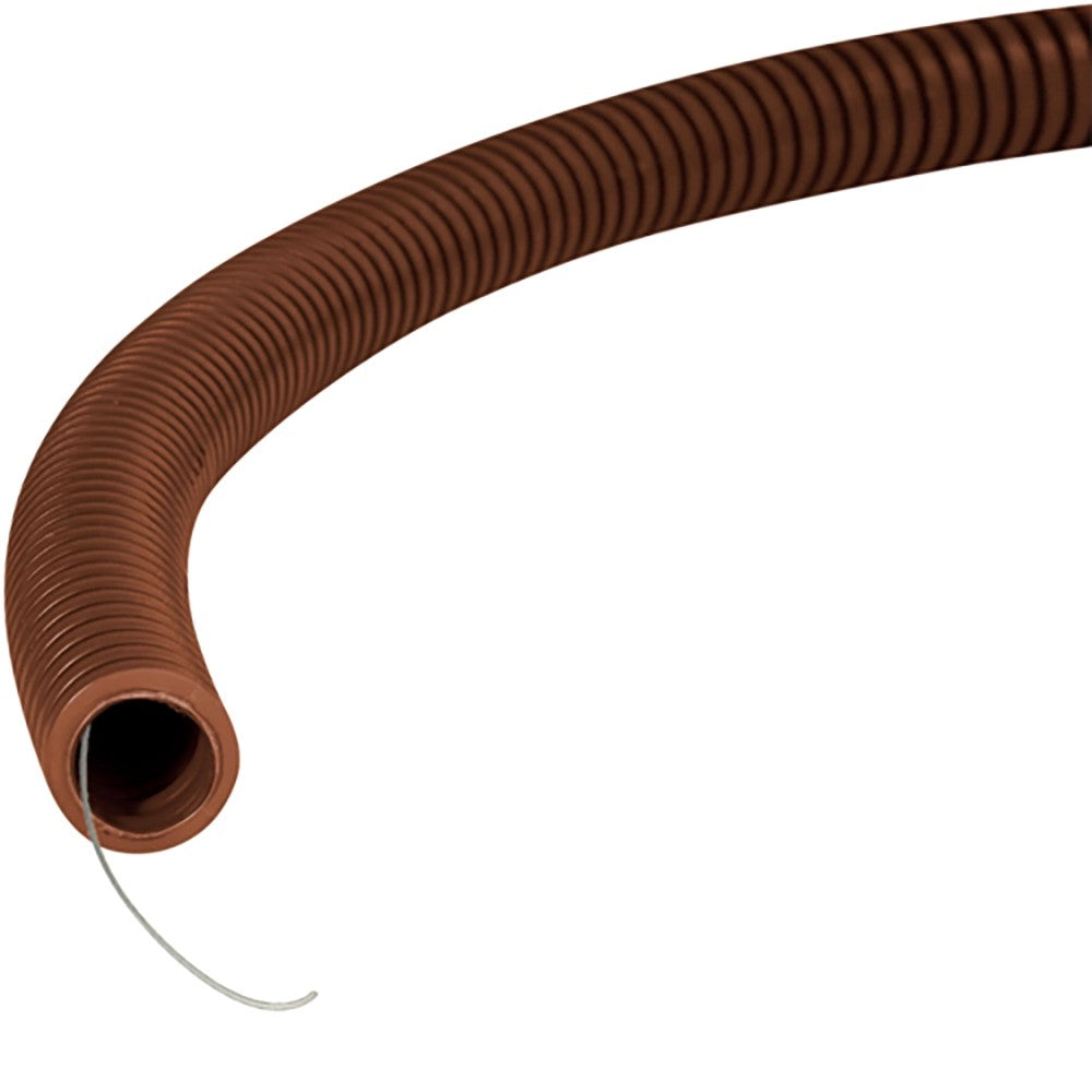 Brown Corrugated Pipe for Anti-Systems Installations