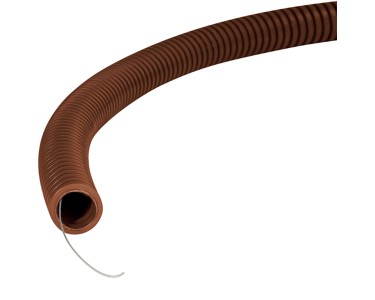 Brown Corrugated Pipe for Anti-Systems Installations
