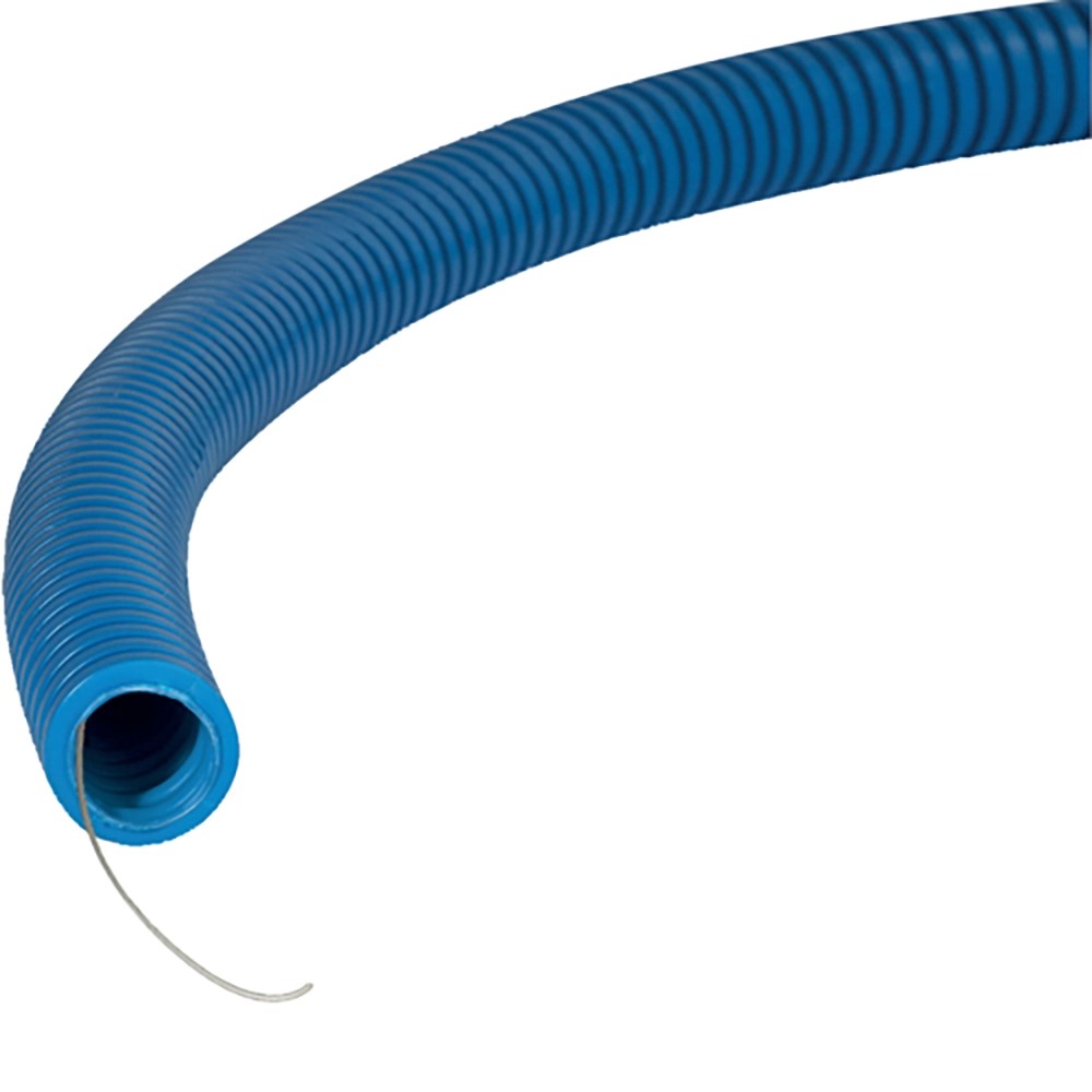 Corrugated Blue Tube for Intercom Systems