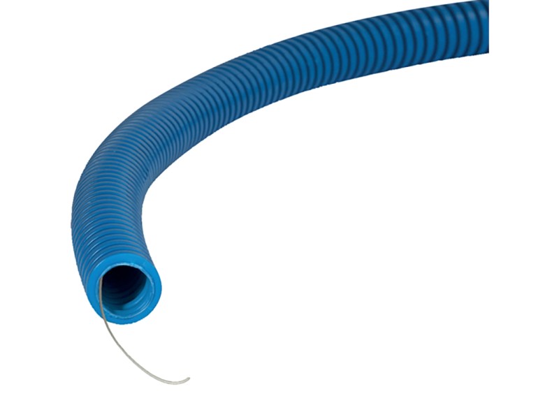 Corrugated Blue Tube for Intercom Systems