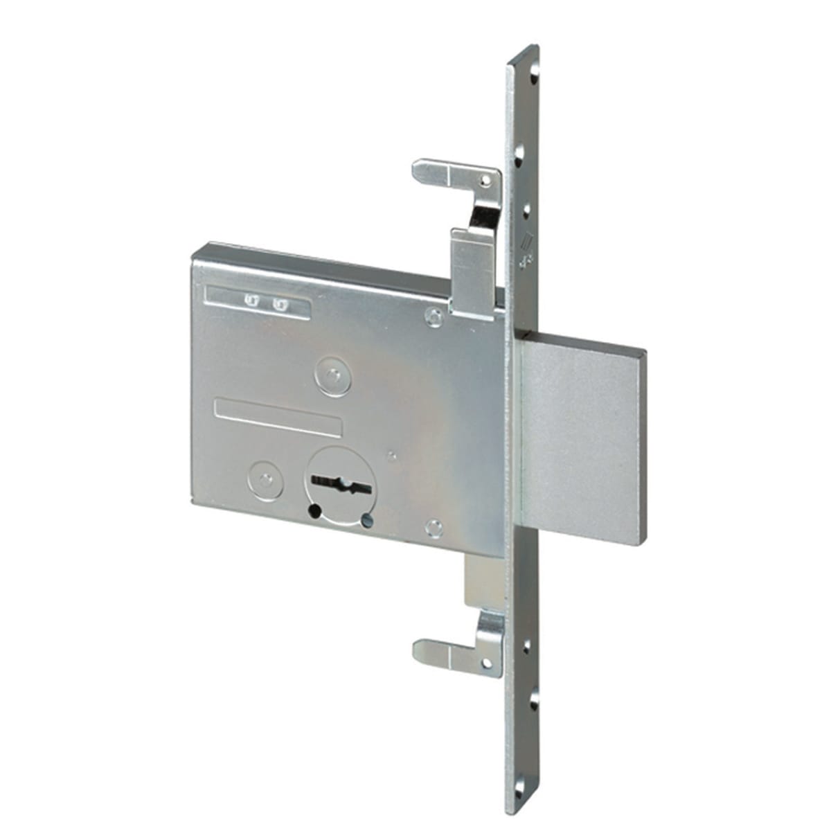 Bricocenter DOUBLE BIT REVERSIBLE MORTISE LOCK ENTRY 50 MM GALVANISED STEEL