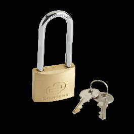 PADLOCK FOR INTERNAL/EXTERNAL USE LONG ARC 40MM. BRASS