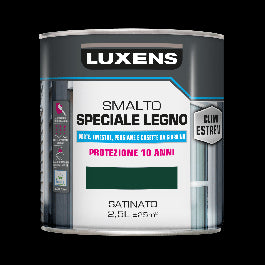 WOOD GLAZE EXTREME CLIMATE GREEN SATIN 2.5L LUXENS