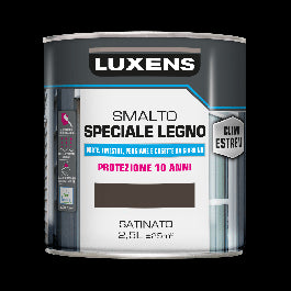 WOOD GLAZE EXTREME CLIMATES SATIN BROWN 2.5L LUXENS