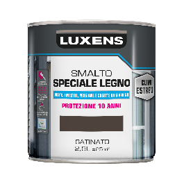 WOOD GLAZE EXTREME CLIMATES SATIN BROWN 2.5L LUXENS