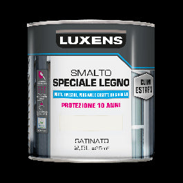 WOOD GLAZE EXTREME CLIMATES SATIN WHITE 2.5L LUXENS