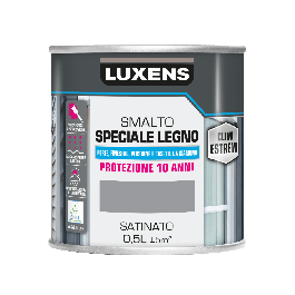 WOOD ENAMEL EXTREME CLIMATES GREY GRANITE 3 SATIN FINISH 500ML LUXENS