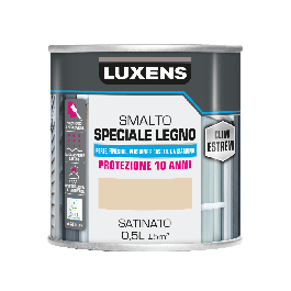 WOOD GLAZE EXTREME CLIMATE BEIGE SATIN FINISH 500ML LUXENS