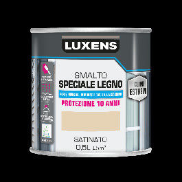 WOOD GLAZE EXTREME CLIMATE BEIGE SATIN FINISH 500ML LUXENS