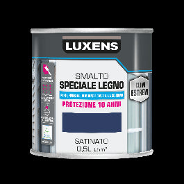 WOOD GLAZE EXTREME CLIMATE BLUE SATIN 500ML LUXENS