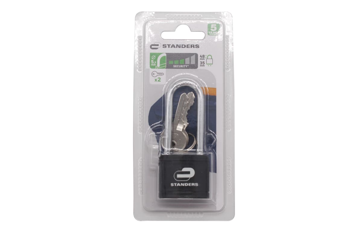 35MM LONG ARC INTERNAL USE PADLOCK. G