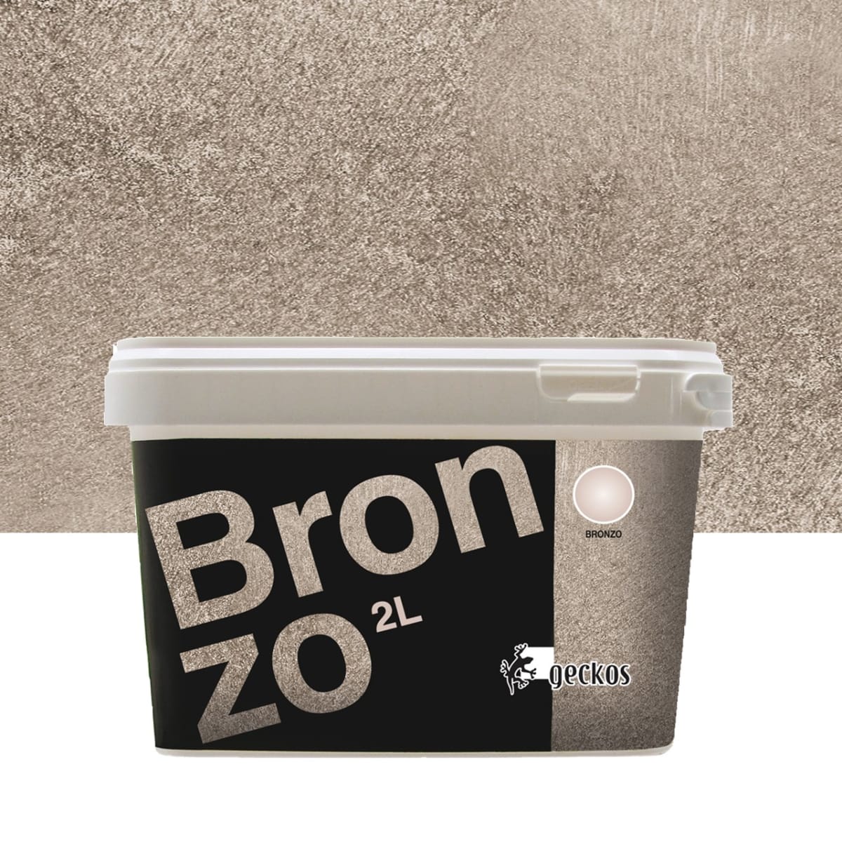 BRONZE-EFFECT DECORATIVE PAINT 2 L