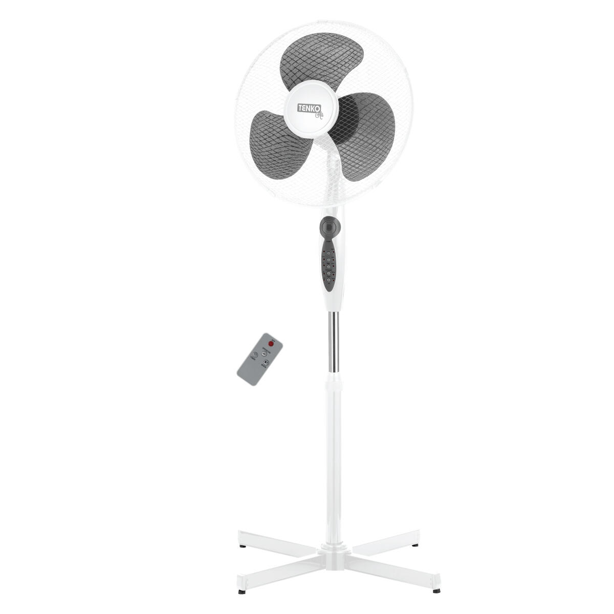 40 cm floor-standing fan with remote control and timer