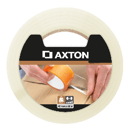 TRANSPARENT PACKING TAPE AXTON 48MM x6