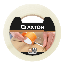 TRANSPARENT PACKING TAPE AXTON 48MM x6