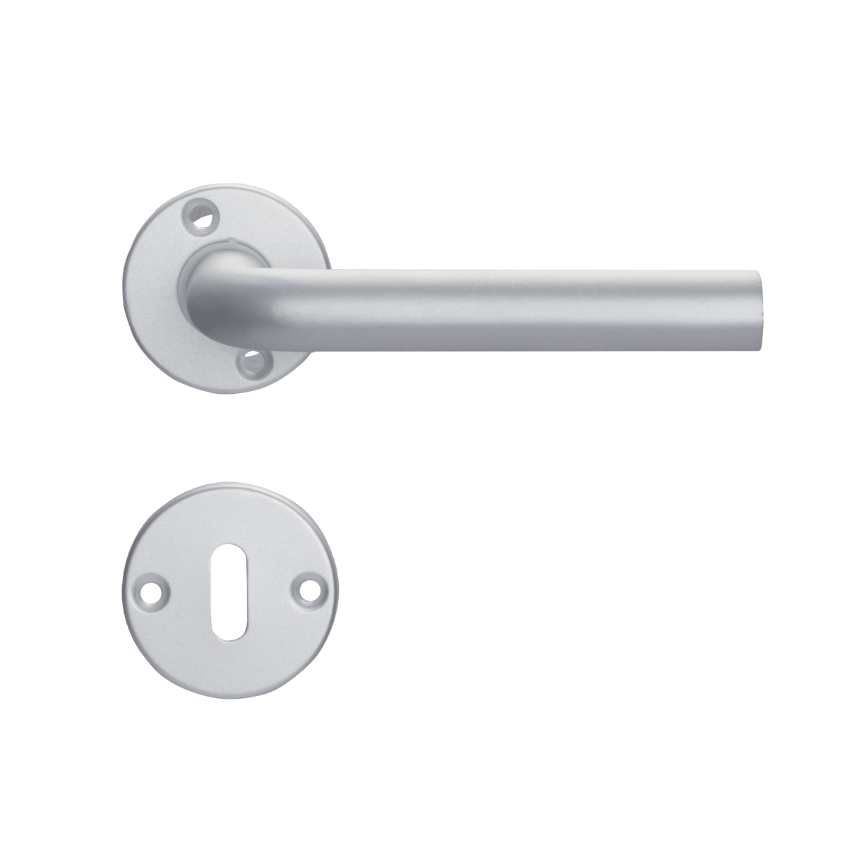 MAIA HANDLE WITH ANODIZED ALUMINUM ESCUTCHEON AND VENT