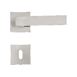 ABBY HANDLE WITH ROSETTE AND INSPIRE SPOUT IN BRUSHED ALUMINUM
