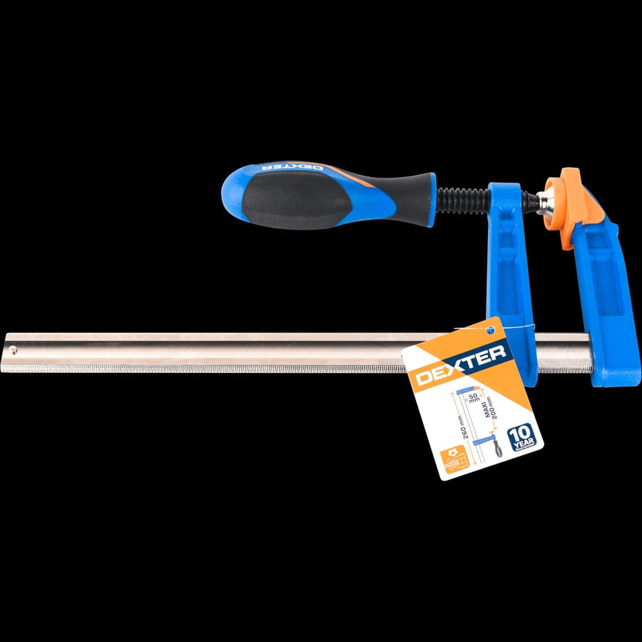 Bricocenter DEXTER CLAMP 50 MM, SAWING OPENING 200 MM, GALVANISED STEEL