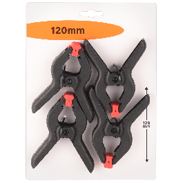 CLAMP CLAMP 120 MM. 4 PIECES
