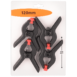 CLAMP CLAMP 120 MM. 4 PIECES