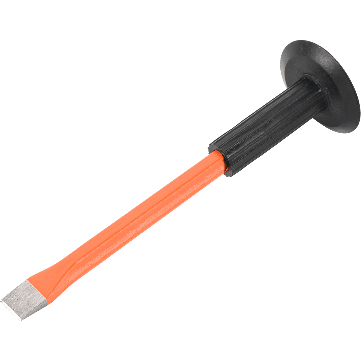 CUT AND POINTED CHISEL SET WITH PLASTIC HANDLE