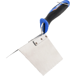 DEXTER STAINLESS STEEL TROWEL EXTERNAL ANGLE 107 MM BIMATERIAL
