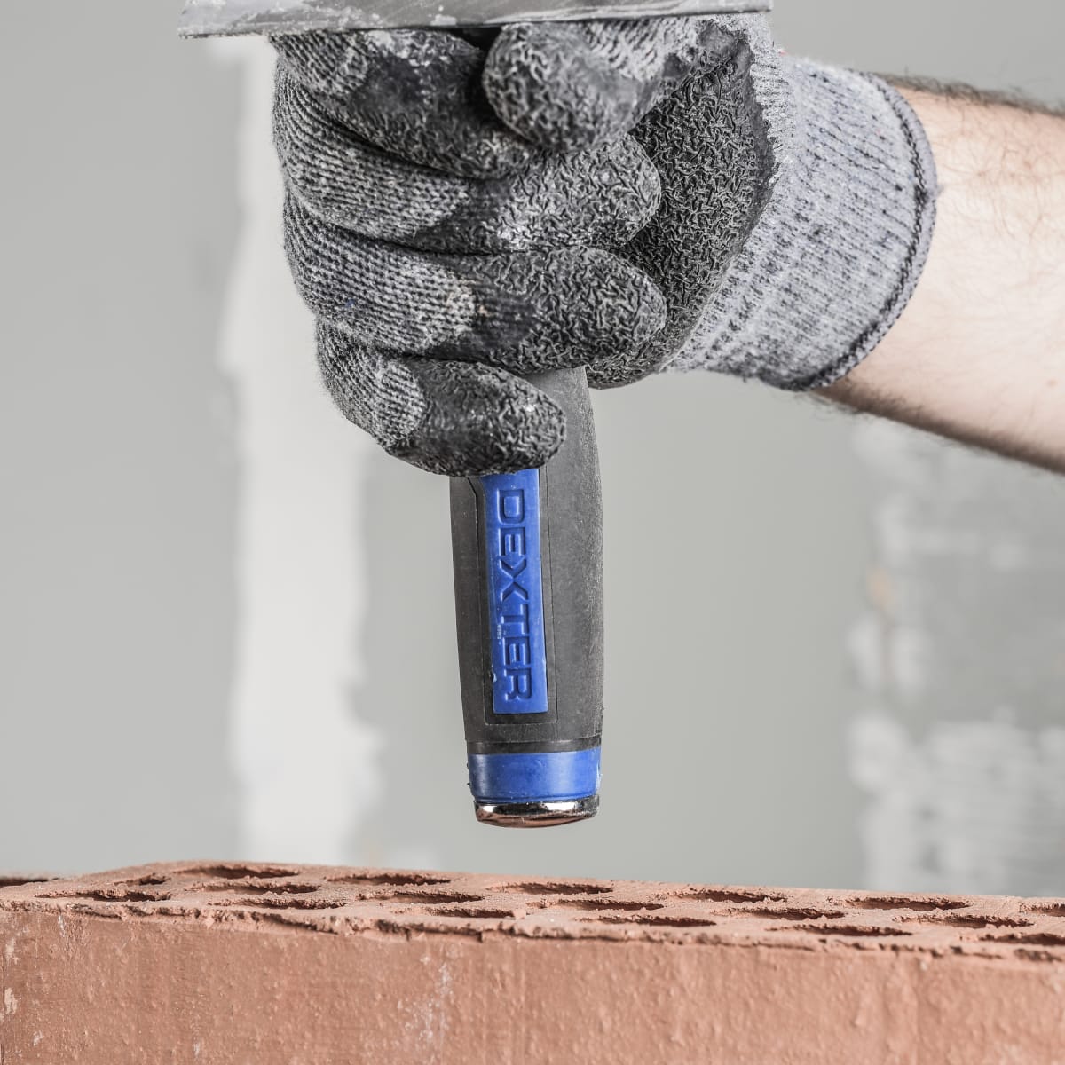 16CM DEXTER ROUND TIP STEEL TROWEL