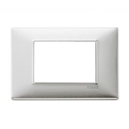 PLANA PLATE 3 PLACES BRUSHED ALUMINUM