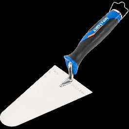 DEXTER STAINLESS STEEL TROWEL ROUND TIP 180 MM BIMATERIAL