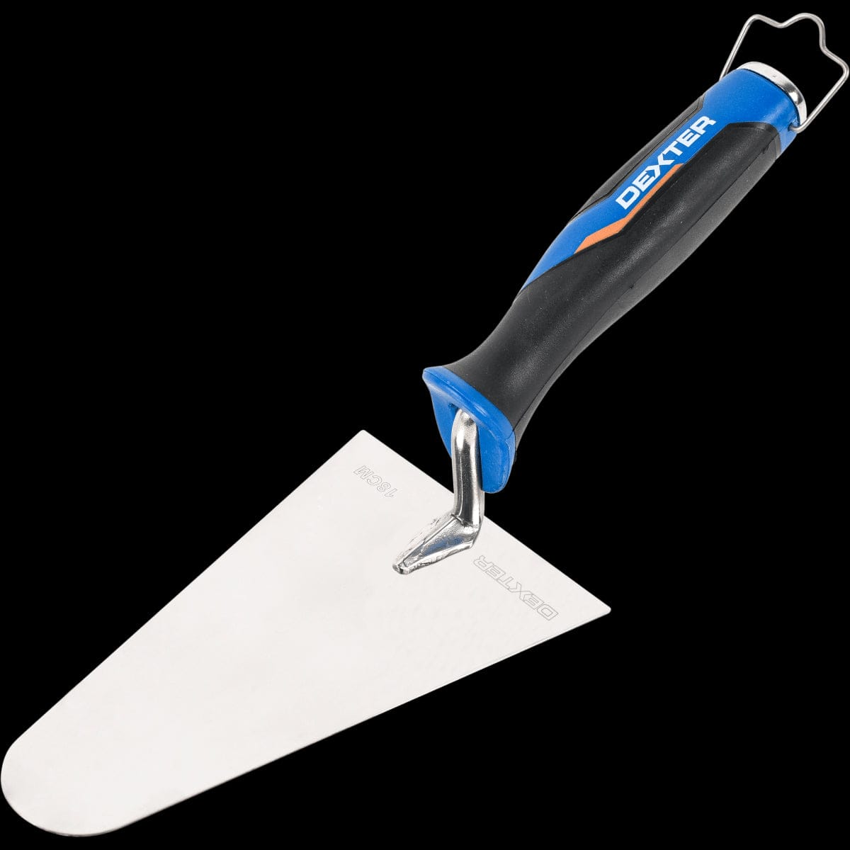 Bricocenter DEXTER STAINLESS STEEL TROWEL ROUND TIP 180 MM BIMATERIAL