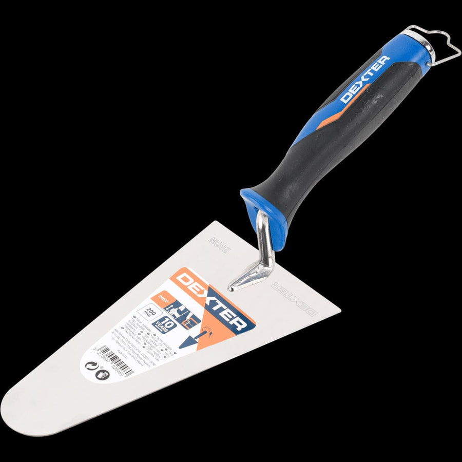 Bricocenter DEXTER STAINLESS STEEL TROWEL ROUND TIP 200 MM BIMATERIAL