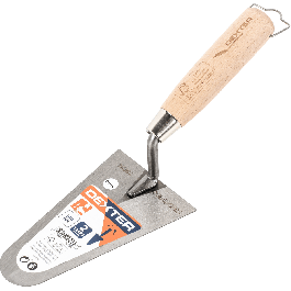 TROWEL 16 CM DEXTER STEEL TIP TODA WOODEN HANDLE