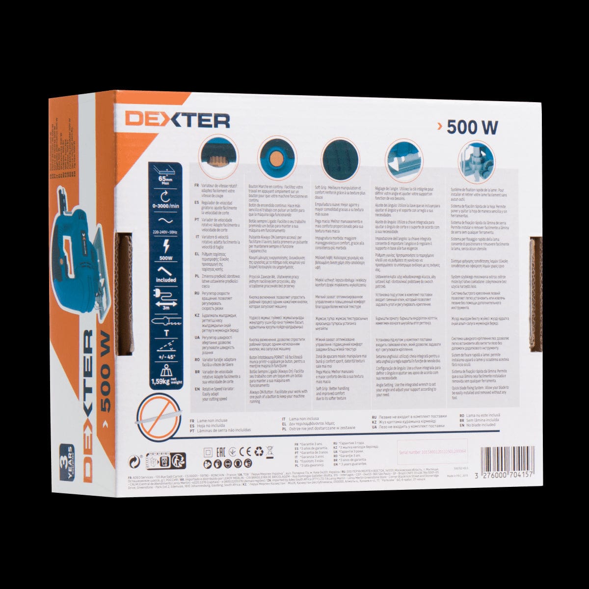 Bricocenter DEXTER JIGSAW 500W