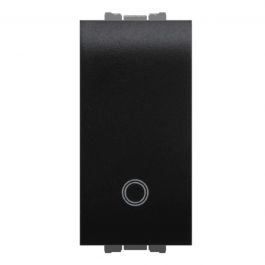 UNIPOLAR 16A FLEXI BUTTON BLACK