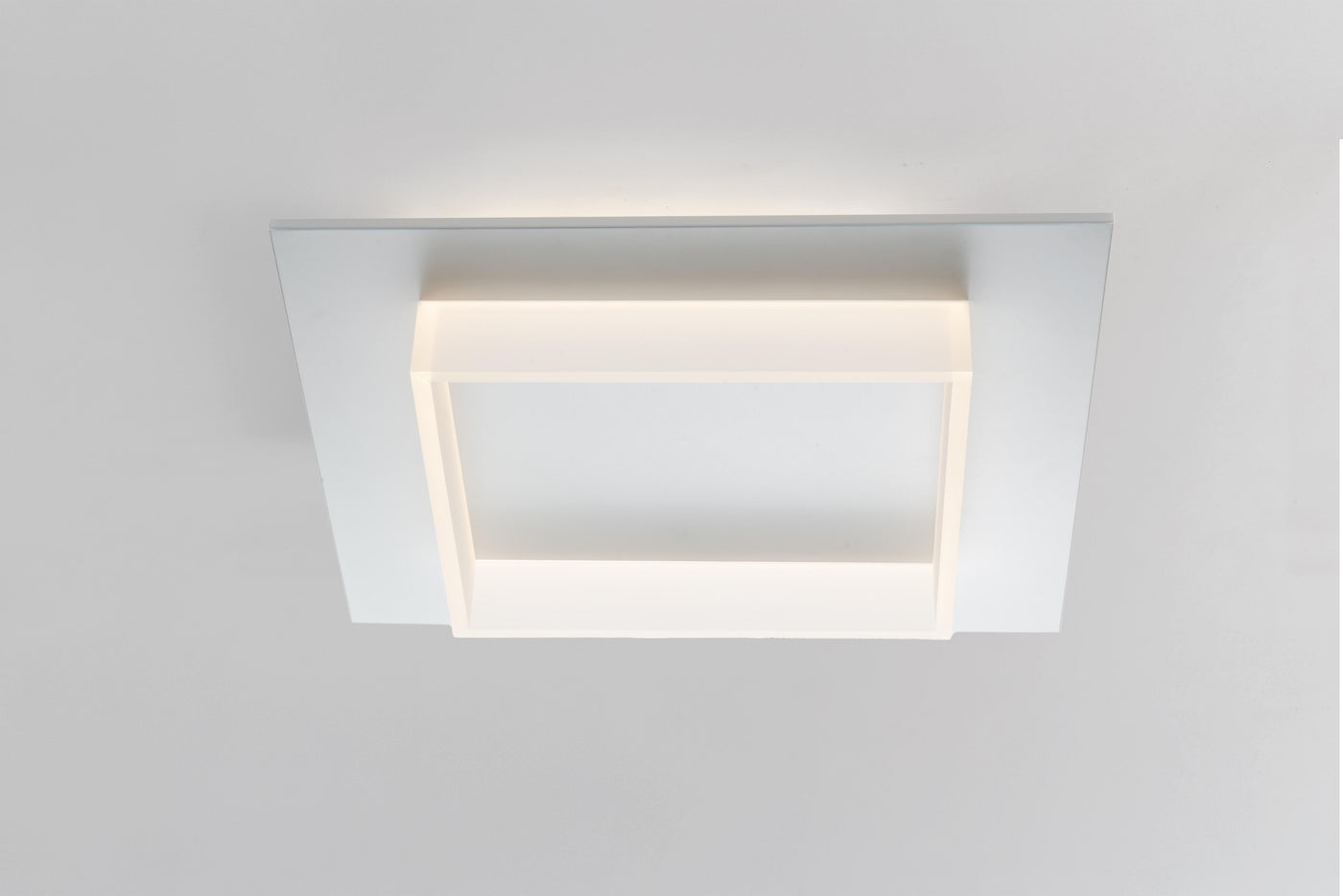 35x35cm white acryl ceiling light with cct switch