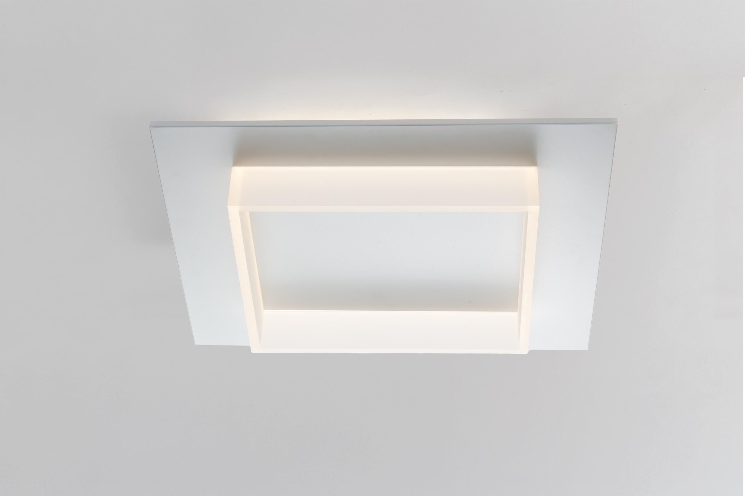 35x35cm white acryl ceiling light with cct switch