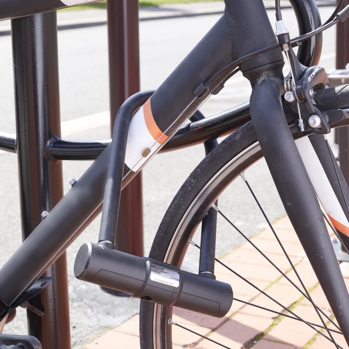 Bricocenter 175 MM LONG ARCH BIKE BLOCK COATED STEEL