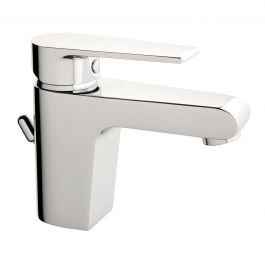 LOGOS WASHBASIN MIXER WITH CHROME DRAIN MAMOLI