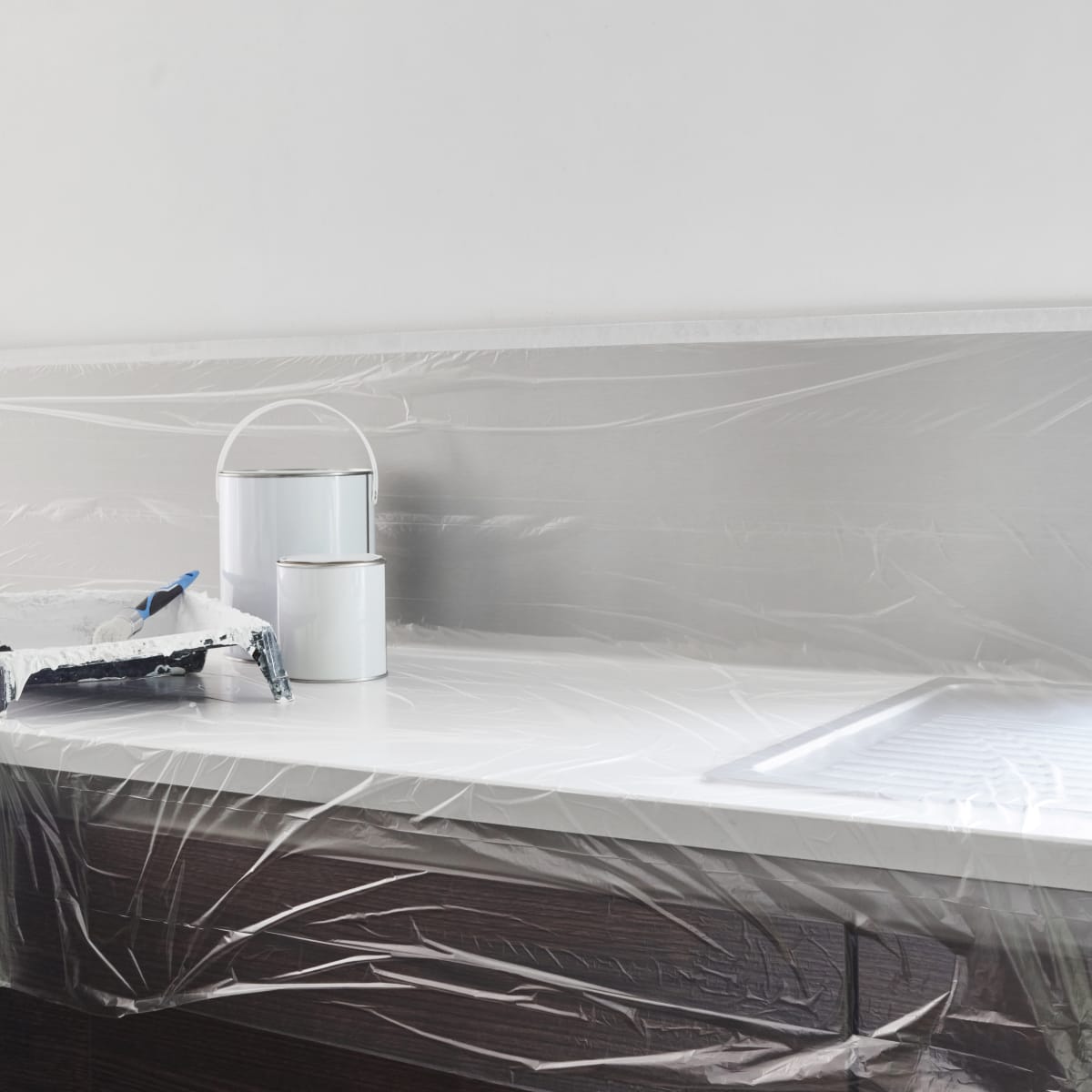 ROTOLO PROTEZIONE PLASTICA SUPER LEGGERA CON NASTRO DEXTER 7MICRON 1,1X25MT