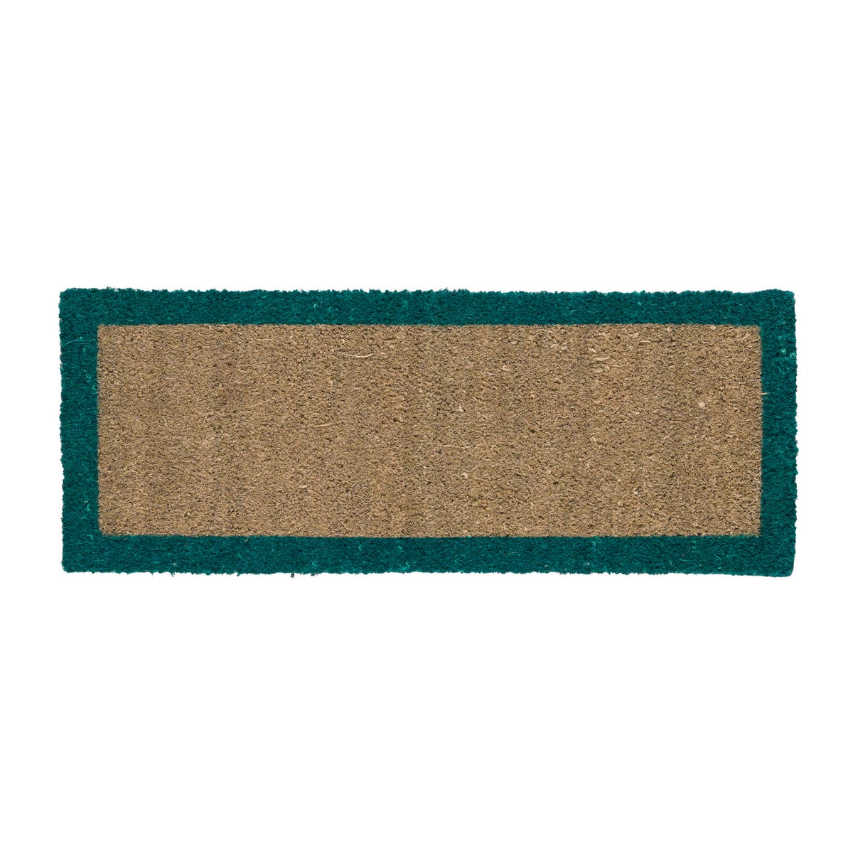 Bricocenter DOORMAT COCONUT GREEN BORDER 25X50 CM 14 MM