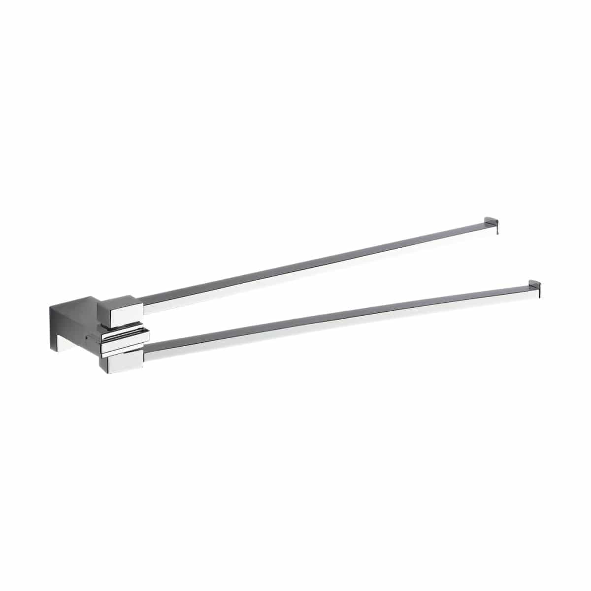 Bricocenter TOWEL HOLDER JOINT L 37.5 CM SCREWS KANSAS CHROME